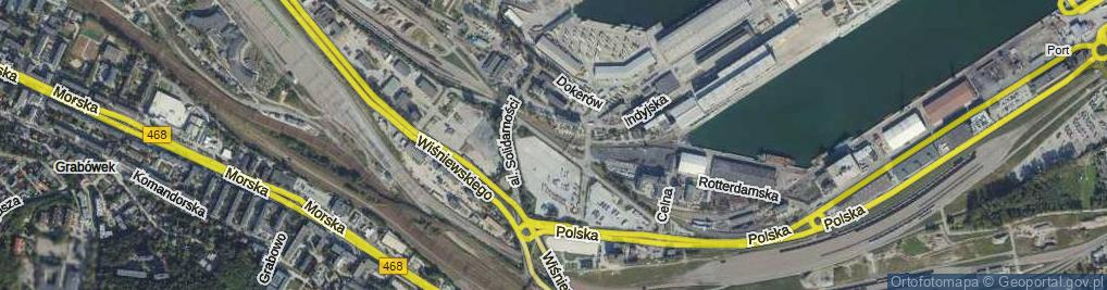 Zdjęcie satelitarne Adamskiego Zygmunta ul.