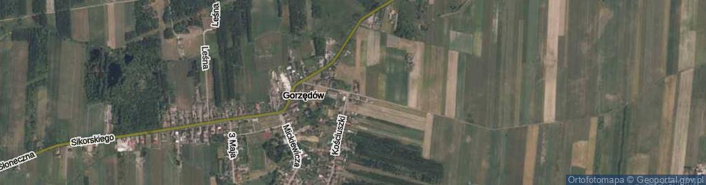 Zdjęcie satelitarne Adamowskiego Józefa ul.