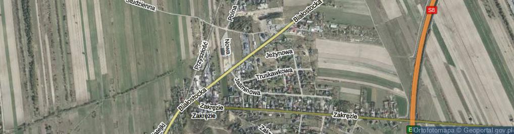 Zdjęcie satelitarne Agrestowa ul.