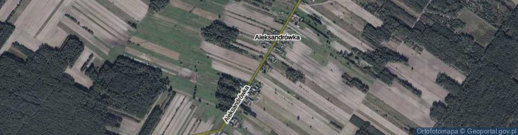 Zdjęcie satelitarne Aleksandrówka ul.