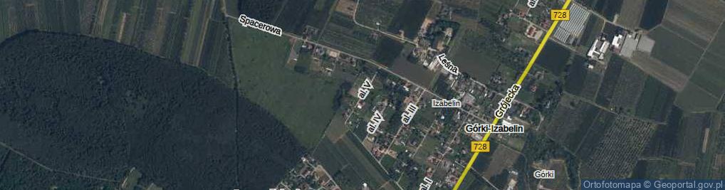 Zdjęcie satelitarne Aleja V al.