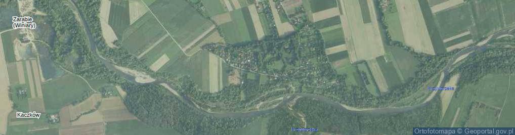 Zdjęcie satelitarne Alejka Pod Dębami ul.