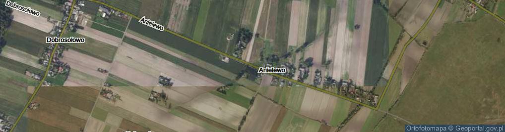 Zdjęcie satelitarne Anielewo ul.