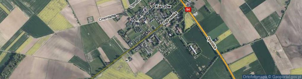 Zdjęcie satelitarne Anny ul.