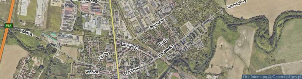 Zdjęcie satelitarne Antka ul.