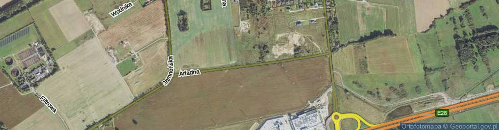Zdjęcie satelitarne Ariadna ul.