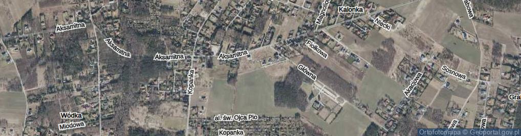 Zdjęcie satelitarne Astrowa ul.