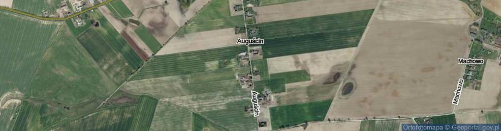 Zdjęcie satelitarne Auguścin ul.