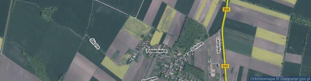Zdjęcie satelitarne Azaliowa ul.