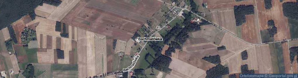 Zdjęcie satelitarne Bachmatówka ul.