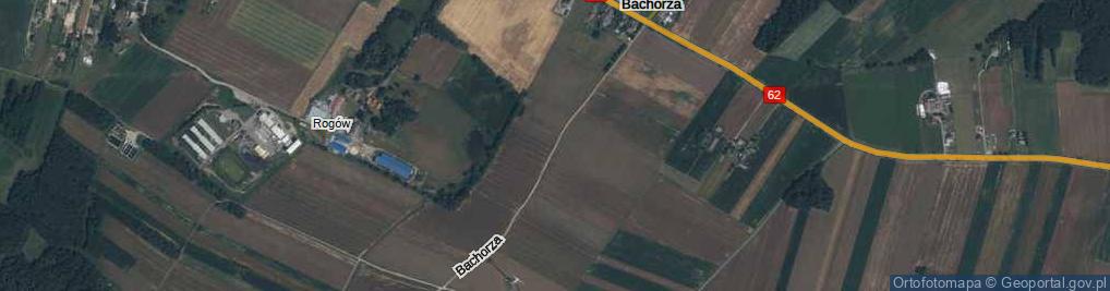 Zdjęcie satelitarne Bachorza ul.