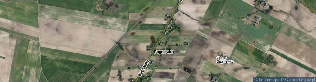 Zdjęcie satelitarne Bagniewko ul.