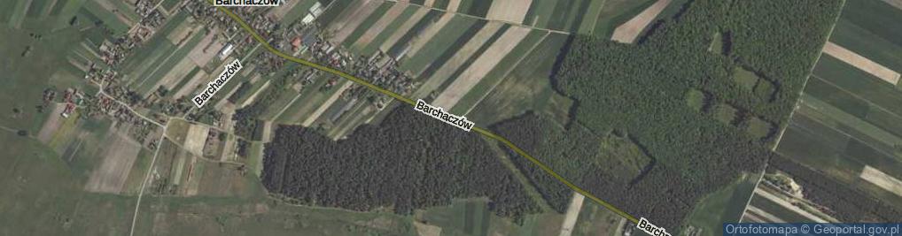 Zdjęcie satelitarne Barchaczów ul.