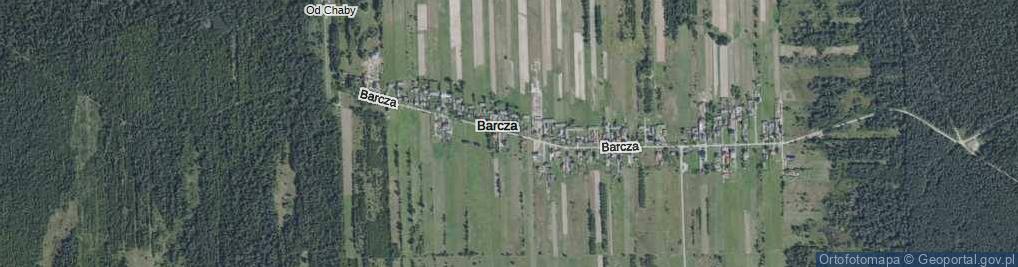 Zdjęcie satelitarne Barcza ul.