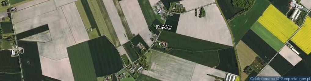 Zdjęcie satelitarne Bartołdy ul.