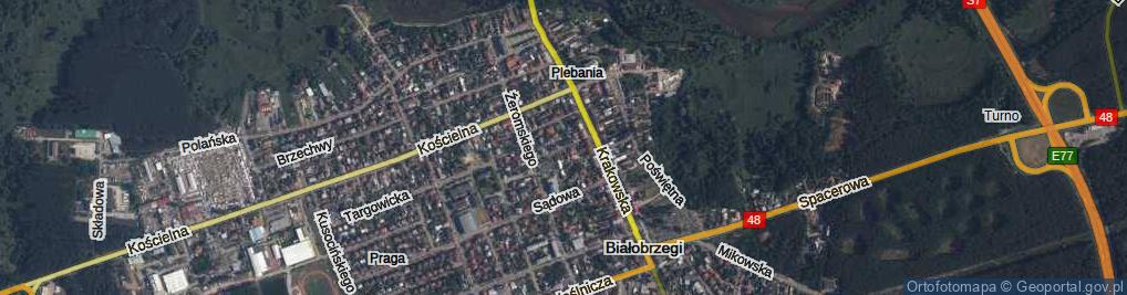 Zdjęcie satelitarne Bautscha ul.