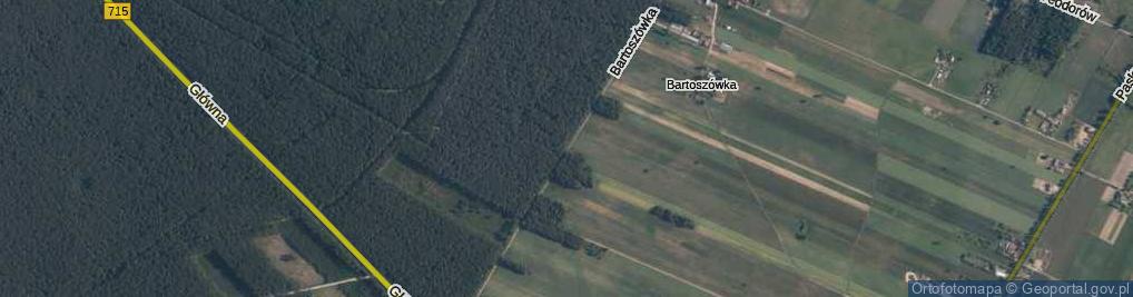 Zdjęcie satelitarne Bartoszówka ul.