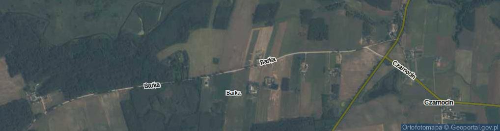Zdjęcie satelitarne Barka ul.