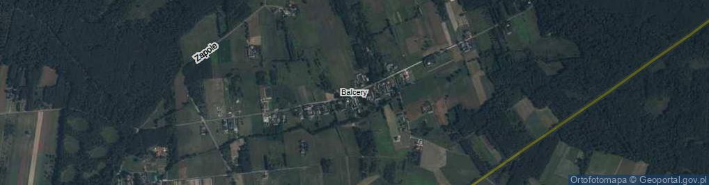 Zdjęcie satelitarne Balcery ul.