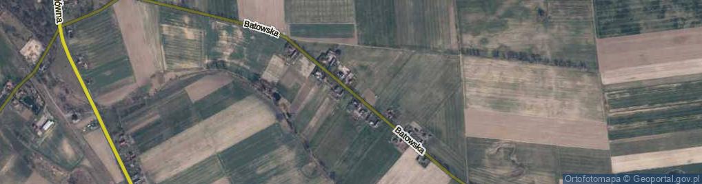 Zdjęcie satelitarne Batowska ul.