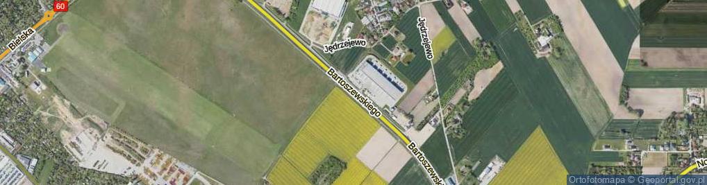 Zdjęcie satelitarne Bartoszewskiego ul.