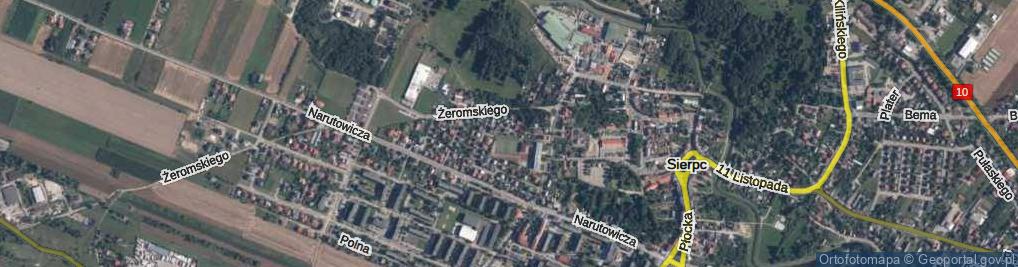 Zdjęcie satelitarne Baczyńskiego Krzysztofa Kamila ul.