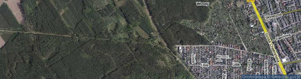 Zdjęcie satelitarne Barbarka ul.