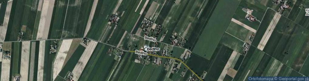 Zdjęcie satelitarne Bedlno ul.