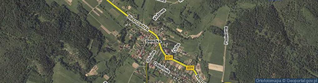 Zdjęcie satelitarne Berezka ul.