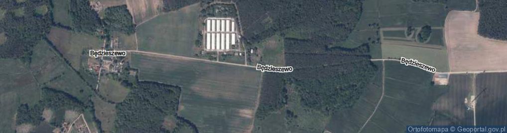 Zdjęcie satelitarne Będzieszewo ul.