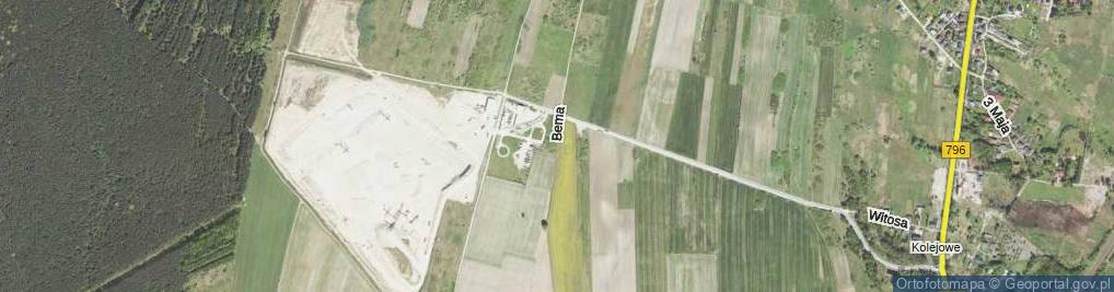 Zdjęcie satelitarne Bema Józefa, gen. ul.