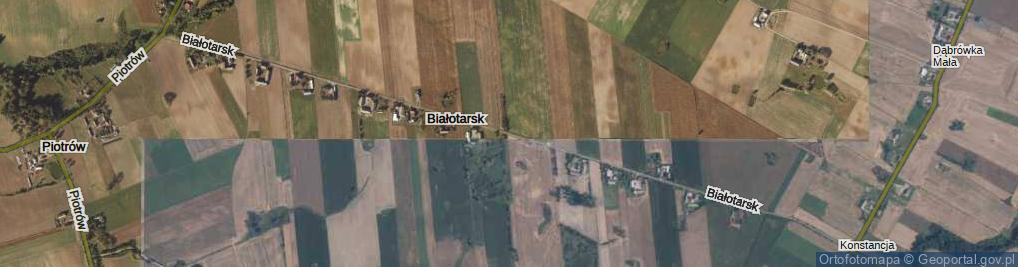 Zdjęcie satelitarne Białotarsk ul.