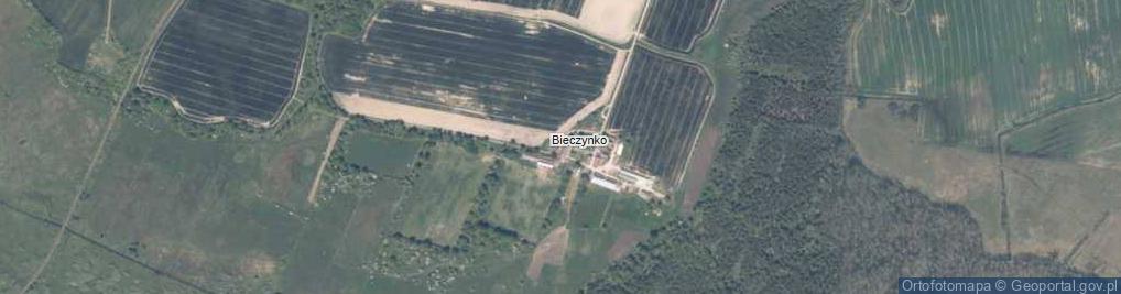 Zdjęcie satelitarne Bieczynko ul.