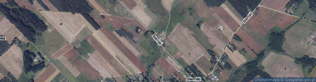 Zdjęcie satelitarne Bierniki ul.