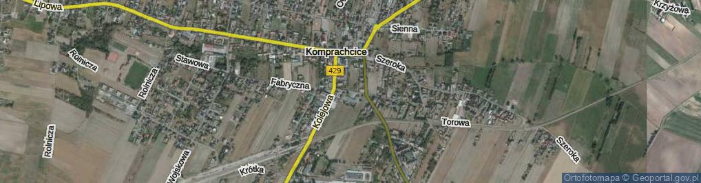 Zdjęcie satelitarne Bilińskiego Bolesława, ks. prał. ul.