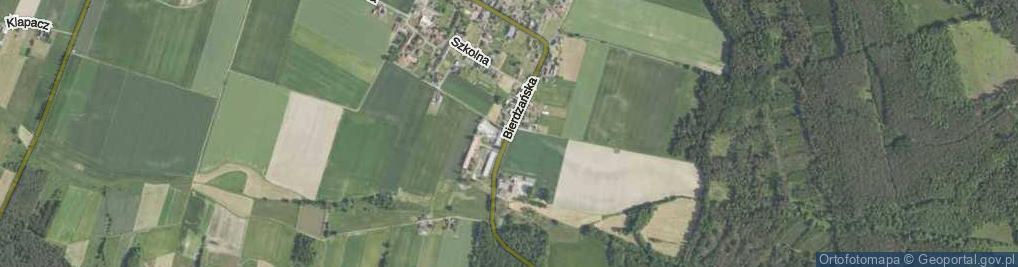 Zdjęcie satelitarne Bierdzańska ul.