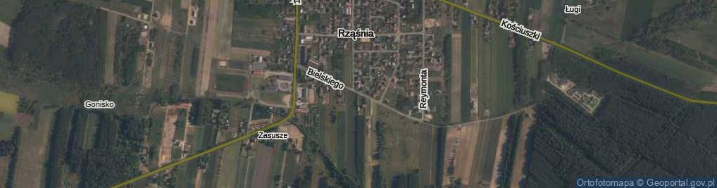 Zdjęcie satelitarne Bielskiego ul.