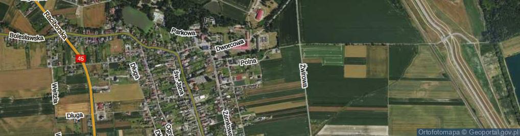 Zdjęcie satelitarne Bielaczka Ludwika ul.