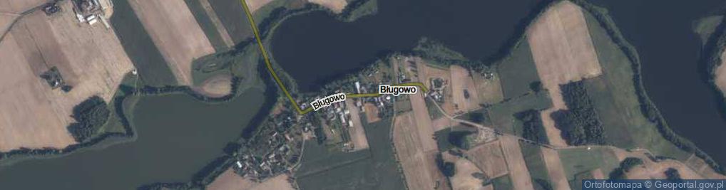 Zdjęcie satelitarne Bługowo ul.