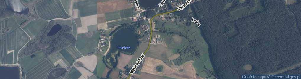 Zdjęcie satelitarne Błękitnej Armii ul.