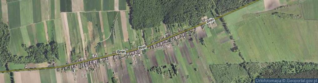 Zdjęcie satelitarne Bnin ul.