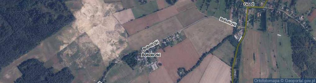 Zdjęcie satelitarne Boboliczki ul.