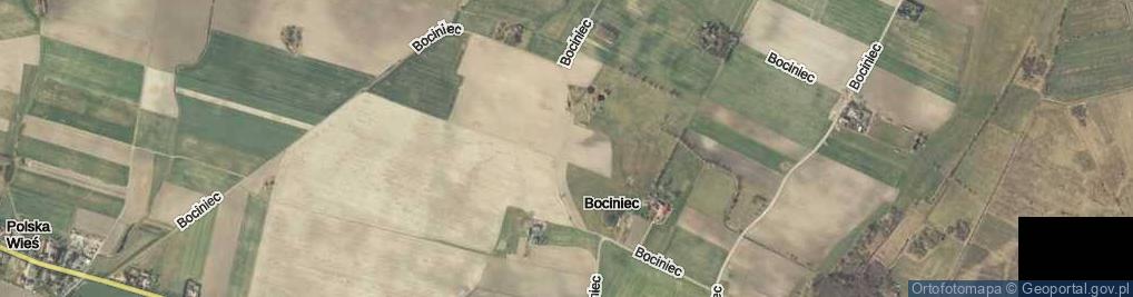 Zdjęcie satelitarne Bociniec ul.