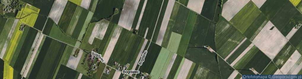 Zdjęcie satelitarne Bogdalec ul.