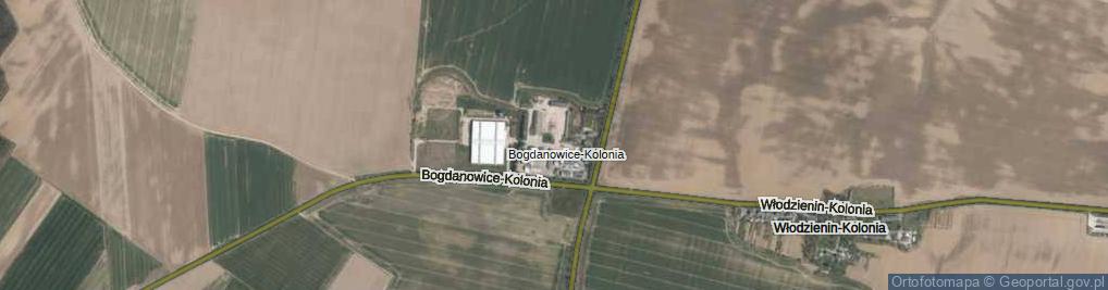 Zdjęcie satelitarne Bogdanowice ul.