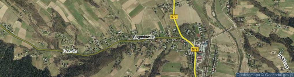 Zdjęcie satelitarne Bogoniowice ul.