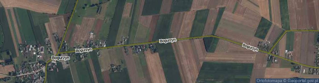 Zdjęcie satelitarne Bogurzyn ul.