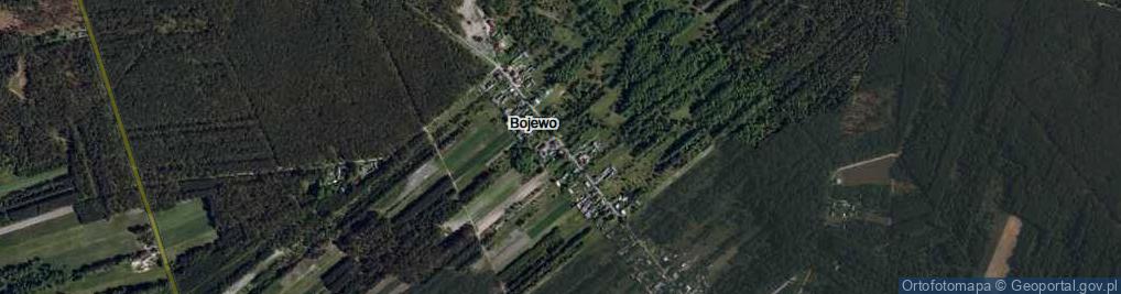 Zdjęcie satelitarne Bojewo ul.