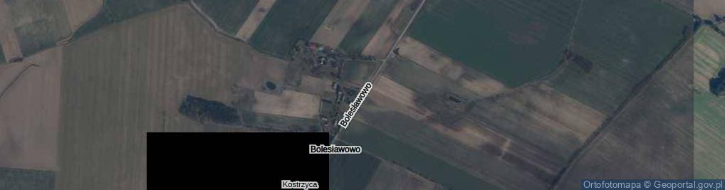 Zdjęcie satelitarne Bolesławowo ul.