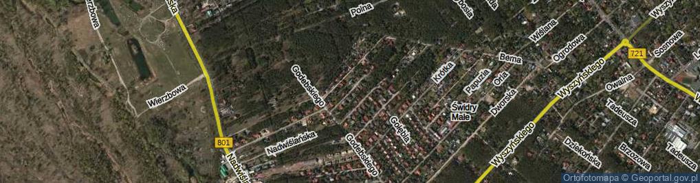 Zdjęcie satelitarne Bogatki ul.